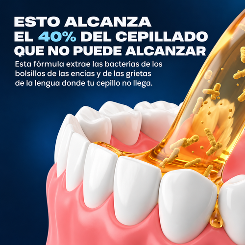 Encías más sanas y aliento más fresco en 14 días o menos.
